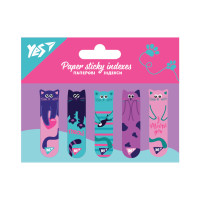 Індекси паперові YES Kittycon 50x15мм 100шт (5x20) (170307)