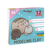 Пластилин Pusheen 12 цветов 240 г YES (540669)