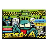 Пластилін YES Zombie 8цв 160г (540566)