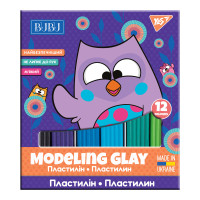 Пластилин YES Bubu 12 цв. 240г (540511)