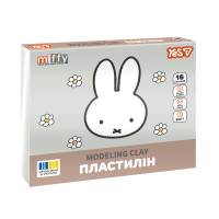 Пластилін Miffy 16 кольорів 320 г YES (540720)