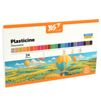 Пластилін Orange Line 24 кольорів 480г YES (540692)