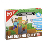 Пластилин Yes Minecraft 16 цветов 320 г (540674)