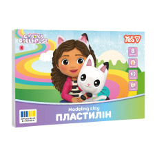 Пластилін Yes Gabby Dollhouse 8 кольорів 160 г (540727)