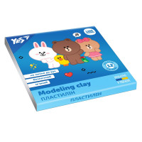 Пластилин YES Line Friends 12 цветов 240 г (540621)
