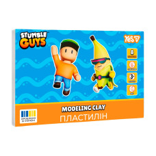 Пластилін Yes Stumble Guys 8 кольорів 160 г (540708)