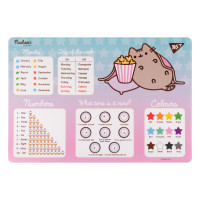 Підкладка для столу Pusheen Popcorn з підказками англ А3 Yes (492260)