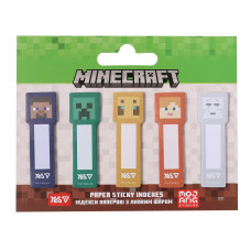 Індекси паперові Yes Minecraft 55*15мм 100 шт 5x20 (170455)
