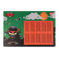 Підкладка для столу Ninja з підказками таблиця множення А3 YES (492252)