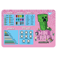 Підкладка пластикова для столу Yes Minecraft.Spring англ. (492320)