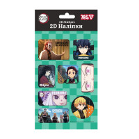 Набір наліпок 2D Yes Demon Slayer (708526)