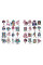 Книжка-розмальовка зі стікерами Skate Dance Tweens 21x29 Ідейка (LCB13)