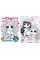 Книжка-розмальовка зі стікерами Skate Dance Tweens 21x29 Ідейка (LCB13)