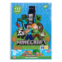 Набір розмальовок А4 Minecraft 4 штуки YES (743313)