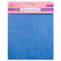 Рисовий папір блакитна 50*70 см код: 952717