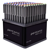 Ручка кулькова LINC Pentonic 1,0 мм стенд 100 шт мікс кольорів (412195)
