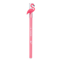 Ручка масляная YES Caribbean flamingo 07 мм синяя (412003)