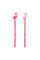 Ручка масляная YES Caribbean flamingo 07 мм синяя (412003)