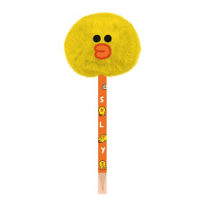 Ручка кулькова пухнаста YES Line Friends' Sally (412113)