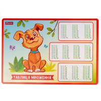 Підкладка для столу Zoo Land таблиця множення (29x43) 1 Вересня (492176)