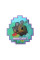 Наліпка 2D Yes Minecraft Spring Rabbit (708515)