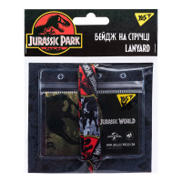 Бейдж YES на стрічці "Jurassic World" принт (940237)