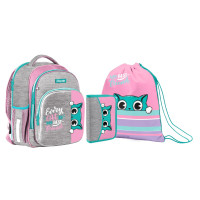 Набор школьный рюкзак + пенал + сумка 1 Вересня S-106 Collection Best Friend (558832)