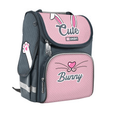 Рюкзак школьный каркасный Smart PG-11 Bunny (558991)