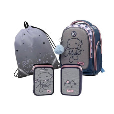 Набір шкільний рюкзак + пенал + сумка YES S-91 Pusheen (552521К)