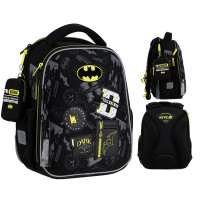 Рюкзак шкільний каркасний Kite DC Batman 36 см (DC25-555S)