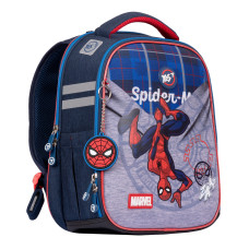 Рюкзак школьный ортопедический YES H-100 Marvel Spiderman (552139)