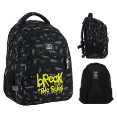 Рюкзак шкільний GoPack Break The Rules 39 см (GO25-175M-6)