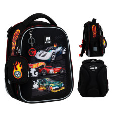 Рюкзак шкільний каркасний Kite Hot Wheels 36 см (HW25-555S)