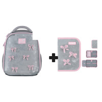 Набір шкільний каркасний рюкзак + пенал Kite Education Velvet Dream (K26-555S-10К1)
