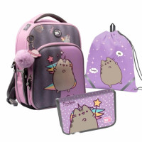 Набор школьный рюкзак + пенал + сумка YES S-78 Pusheen (559394К)
