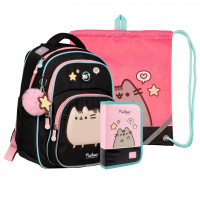 Набор рюкзак ортопедический + пенал + сумка YES S-91 Pusheen (559772)