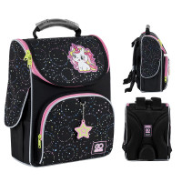 Рюкзак шкільний каркасний GoPack Magical Unicorn 34 см (GO25-5001S-4)