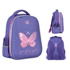 Рюкзак шкільний напівкаркасний GoPack Glowing 38 см (GO25-165M-4)