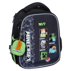 Рюкзак шкільний каркасний Yes Minecraft Reality H-100S для хлопця 35 см (550223)