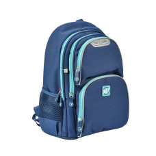 Рюкзак школьный ортопедический Yes S-30 Juno "Boys style" синий код:558445