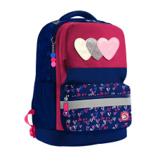 Рюкзак школьный YES S-30 Juno XS Heart beat Ergo (558211)