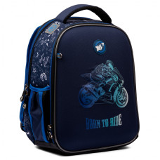 Рюкзак школьный ортопедичный YES H-100 Born to Ride (559368)