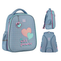 Рюкзак шкільний напівкаркасний GoPack Girl Power 38 см (GO25-165M-1)