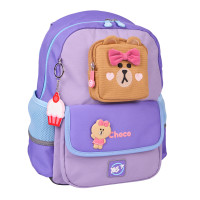 Рюкзак шкільний напівкаркасний Line Friends Pretty Choco S-104 Yes (559836)