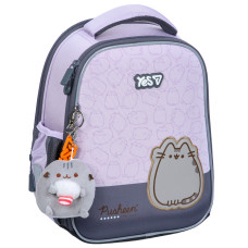 Рюкзак шкільний каркасний Yes Pusheen H-100S для дівчини 35 см (550663)