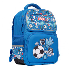 Рюкзак школьный 1Вересня S-105 Football синий (558307)