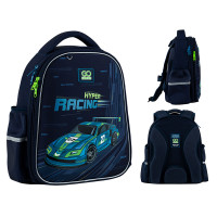 Рюкзак шкільний напівкаркасний GoPack Speedway 34 см (GO25-165S-4)