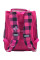 Рюкзак школьный ортопедический каркасный 1 Вересня H-11 Barbie red 33.5*26*13.5 код: 555156