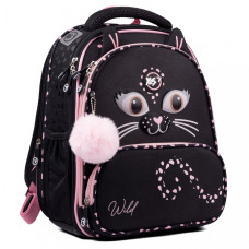Рюкзак школьный ортопедический YES S-30 JUNO ULTRA Premium Wild kitty (553197)