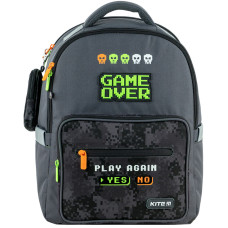 Рюкзак шкільний дитячий Kite NEW Education Game Over 39х29х14 (K24-770M-4)